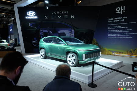 The Hyundai Seven concept at the 2023 Montreal Auto Show